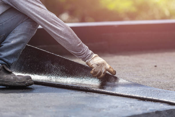 Professional Exterior Waterproofing technician working in Brandy Station, VA